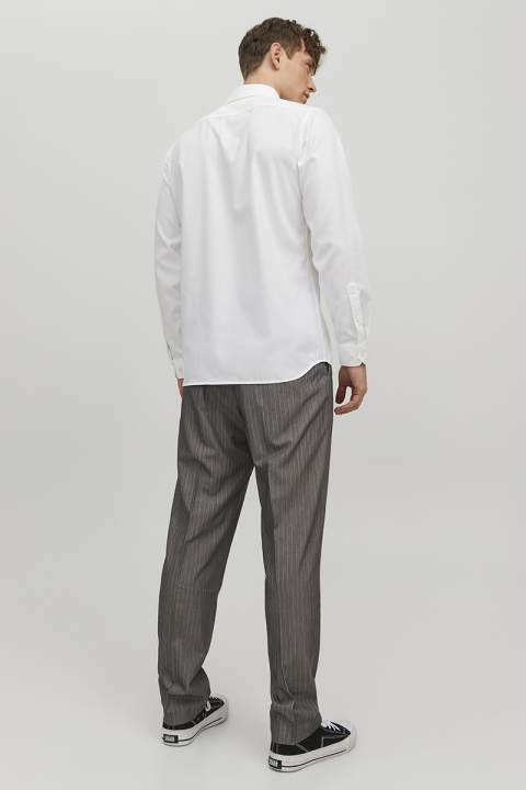 Jack & Jones Parker Wrinkle Resistant Shirt LS White