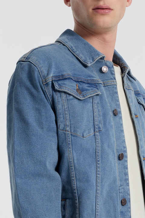 Denim Project Kash Denim Veste Light Blue