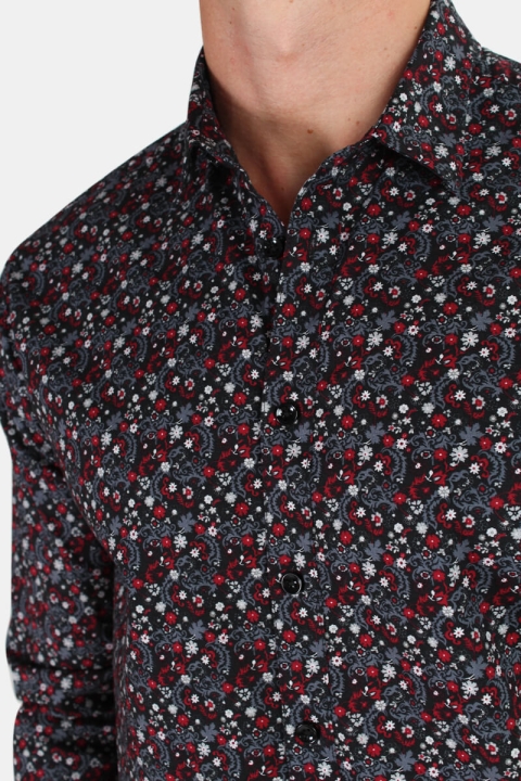 Tailored & Originals Chemises Luis Ruby Wine