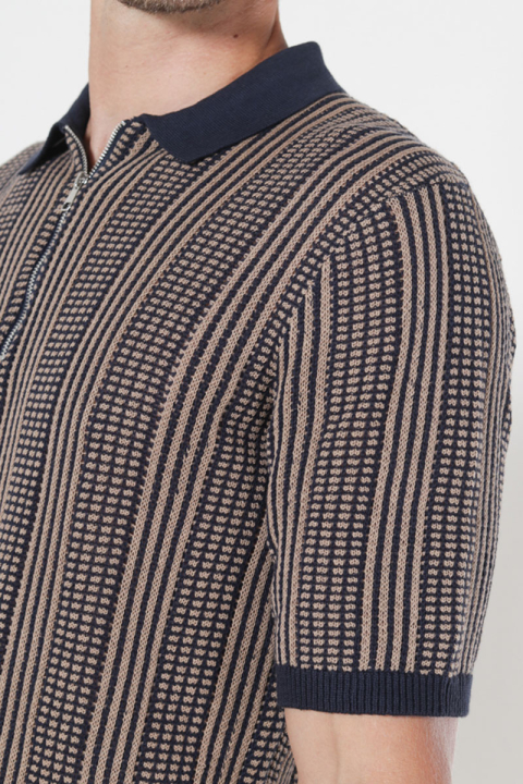 ONLY & SONS Ketil Regular Fit SS Polo  Dark Sapphire