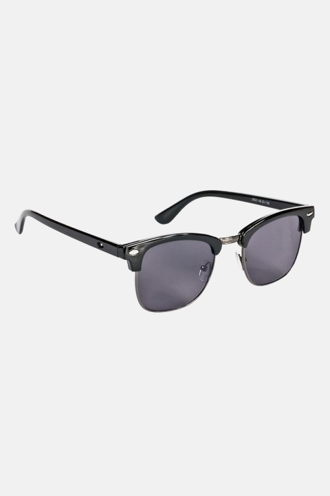 Fashion Clubmaster 2523 Solbriller Sort/Argent