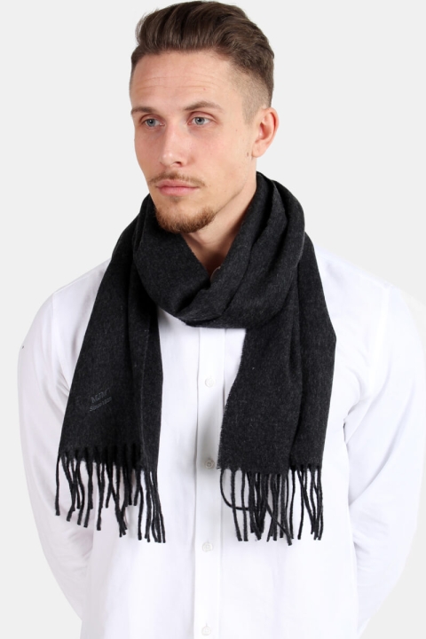 Mjm Bologna Lambswoll Éncharpes Anthracite