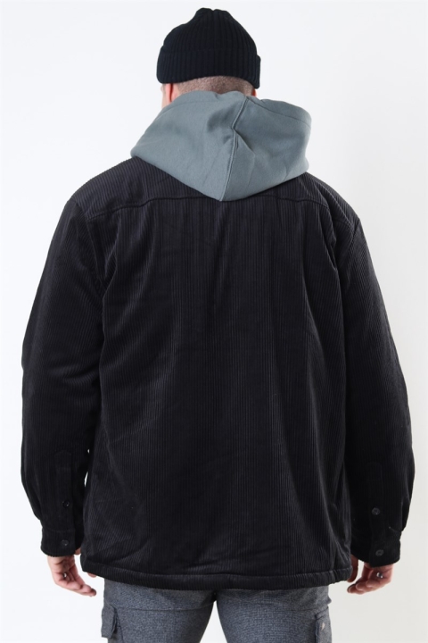 Urban Classics Corduroy Skjorte Veste Black
