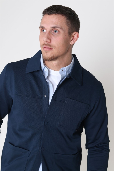 Jack & Jones Cohen Sweat Trucker Veste Blueberry