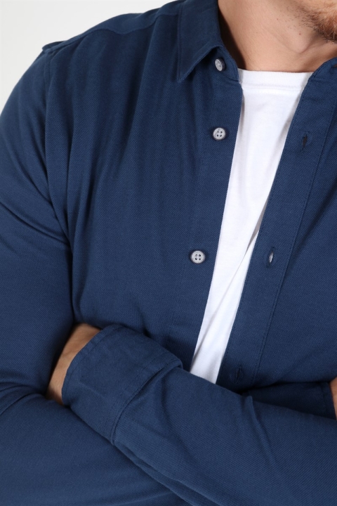 Only & Sons Cuton Chemises Dress Blues