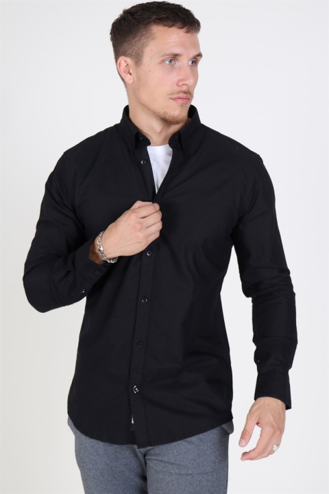 Only & Sons Oliver Organic Oxford Chemises Black