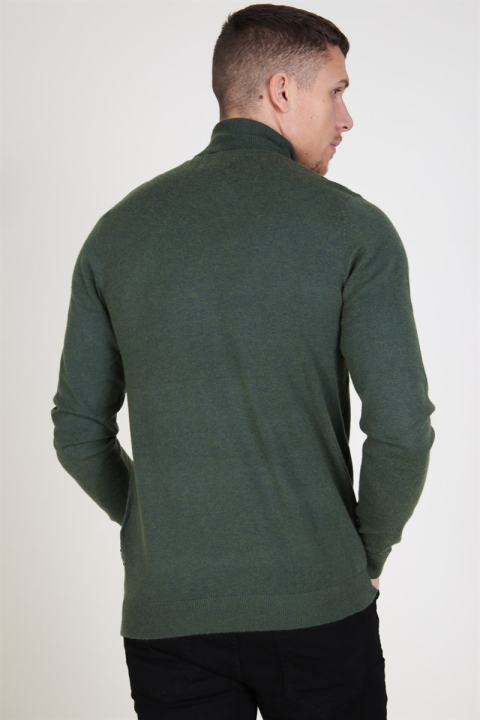 Only & Sons Mikkel 12 High Neck Tricot Darkest Spruce