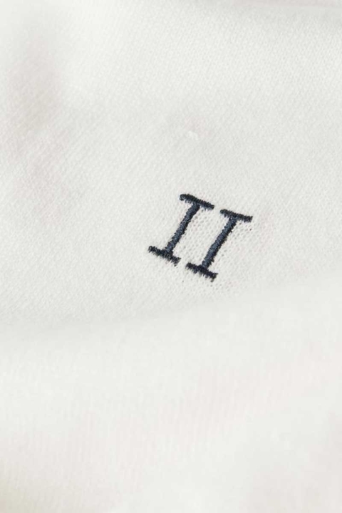 Les Deux Sermine Tricot White Navy