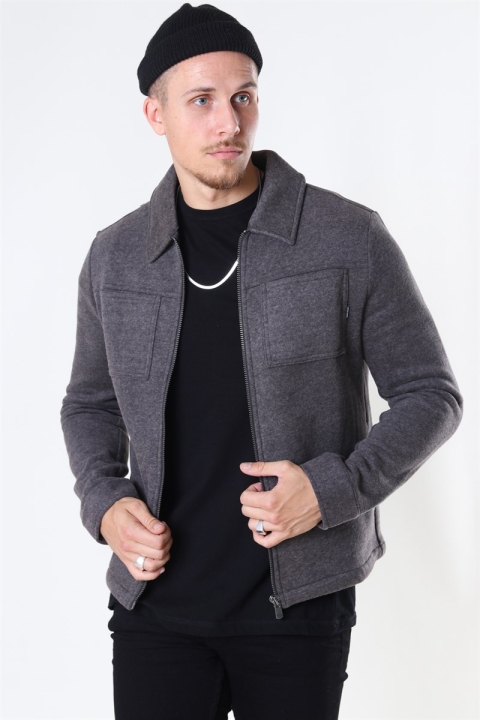 Jack & Jones Dawn Sweat Veste Grey Melange