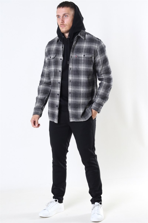Levis Jackson Worker Chemises Jet Black