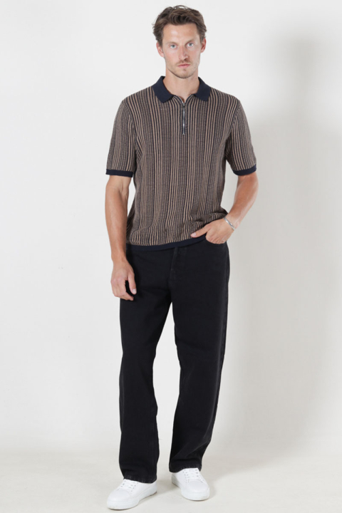 ONLY & SONS Ketil Regular Fit SS Polo  Dark Sapphire