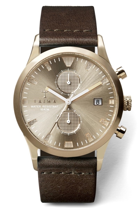 Triwa Sort Of Black Champagne Chrono Montres 