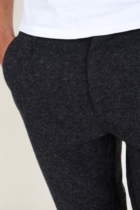 Just Junkies Linus Slim Wool Pantalon Antracite