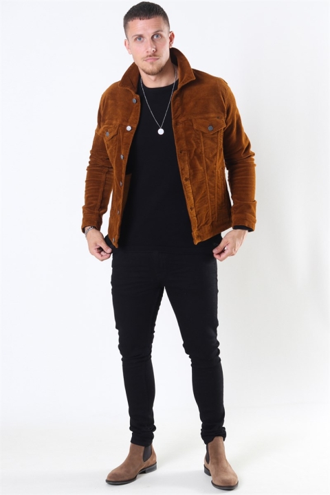Only & Sons Coin Life Corduroy Veste Monks Robe