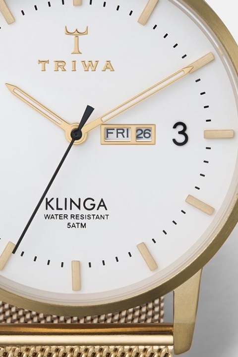 Triwa Ivory Klinga Montres Gold Mesh