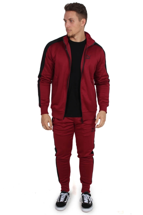 Puma Archive T7 Track Veste Tibetan Red