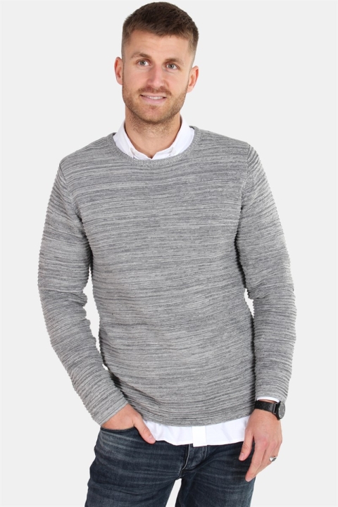 Solid Struan Tricot Grey Melange