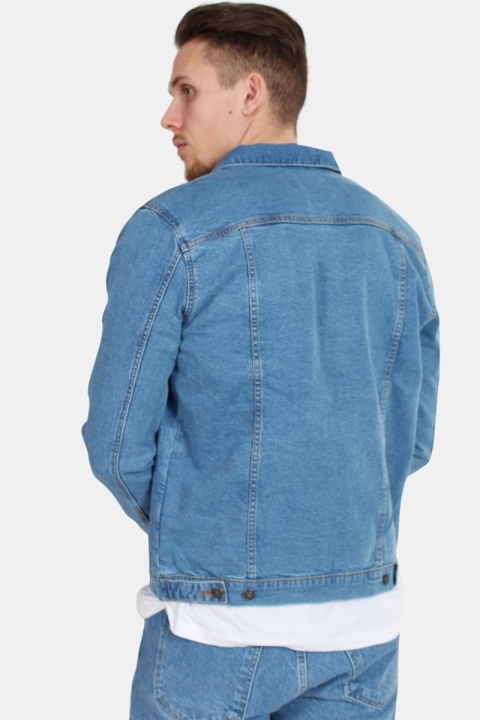 Denim Project Kash Denim Veste Heavy Worn Indigo