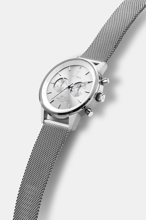 Triwa Stirling Nevil 2.0 Montres Steel Mesh