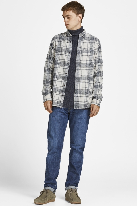 Jack & Jones CLASSIC DENVER Chemises Almond Milk SLIM FIT