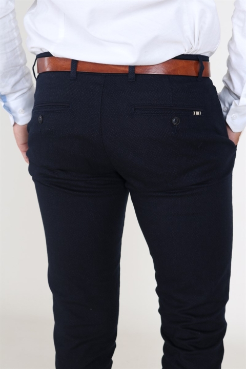 Tailored & Originals Nox Frederic Pantalon Navy Melange