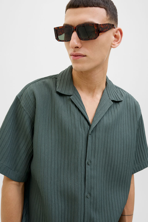 Jack & Jones Massimo Resort Shirt SS Agave Green