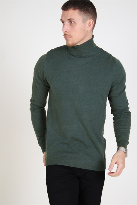 Only & Sons Mikkel 12 High Neck Tricot Darkest Spruce