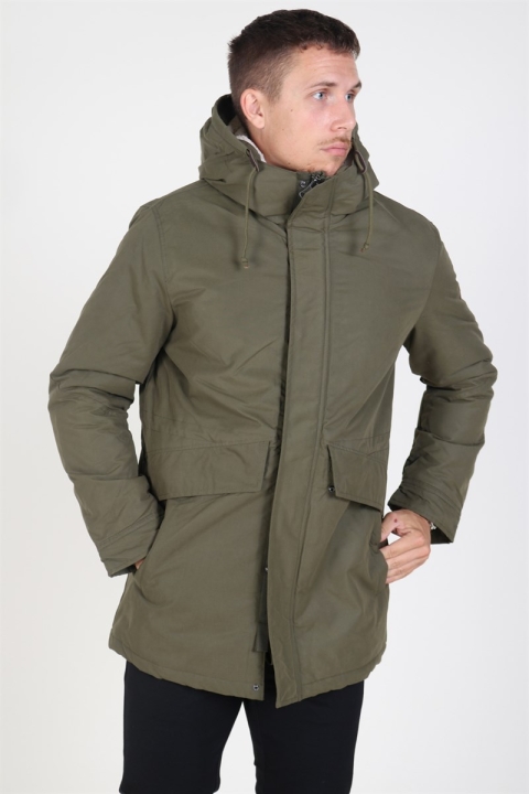 Jack & Jones Wetford Parka Veste Olive Night