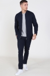 Clean Cut Milano Pinstripe Veste Navy