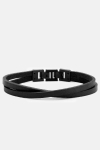 Lucleon Læder Bracelet Sort
