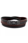 Lucleon Læder Bracelet Brun/Sort