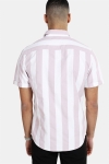 Only & Sons Travis SS Striped Thin Oxford Chemises Violet Ice