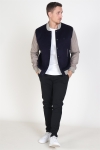 Les Deux Varsity Bomber Veste Navy
