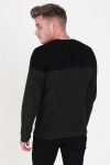 Only & Sons Sato 5 Colorblock Crew Neck Tricot Rosin