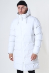 Rains Long Puffer Veste Off White