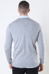 Clean Cut Copenhagen Merino Wool Crew Tricot Light Grey Mel