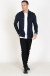 Only & Sons Cuton LS Knitted Melange Chemises Reflecting Pond