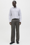 Jack & Jones Parker Wrinkle Resistant Shirt LS Bright White Stripe