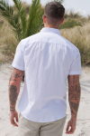 Selected Regular New Linen Shirt SS White