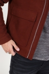 Jack & Jones Magnus Uld Bomber Veste Cappuccino