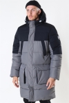 Urban Classics Puffer Parka Veste Asphalt/Black