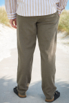 Selected Brody Linen Pants Forest Night