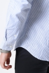 Selected Collect Chemises White/Light Blue Stripe