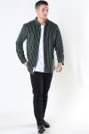 Only & Sons Edward Striped Corduroy Chemises Deep Depths