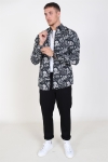 Only & Sons Frederik L/S Paisley Stretch Chemises Black