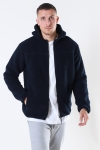 Solid Lon Hood Veste Insignia Blue