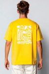 Clean Cut Copenhagen Michael organic T-shirt Warm Yellow
