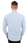 Clean Cut Rooney Flannel Henley Chemises Light Blue