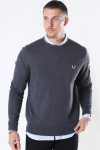 Fred Perry Classic CN Tricot Graphite Marl