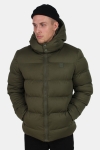 Urban Classics Hooded Boxy Puffer Veste Olive